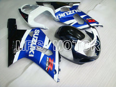 Suzuki GSXR600 2001-2003 Injection ABS Fairing - Factory Style - Black Wihte Blue - MFS2110 - Fairings Kit
