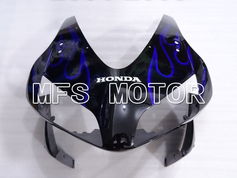 Honda CBR600RR 2003-2004 ABS Injection Fairing - Flame - Blue Black - MFS2115 - Fairings Kit