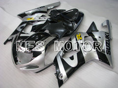 Suzuki GSXR750 2000-2003 Injection ABS Fairing - Factory Style - Black Silver - MFS6947 - Fairings Kit
