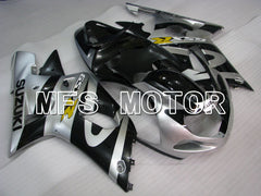 Suzuki GSXR750 2000-2003 Injection ABS Fairing - Factory Style - Black Silver - MFS6947 - Fairings Kit