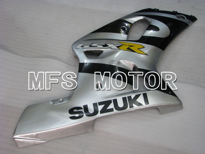 Suzuki GSXR600 2001-2003 Injection ABS Fairing - Factory Style - Black Silver - MFS2117 - Fairings Kit