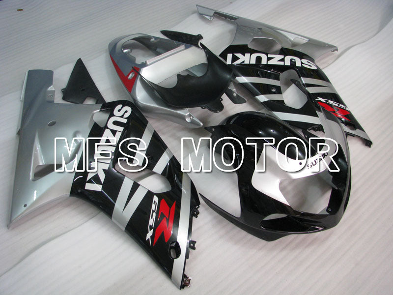 Suzuki GSXR750 2000-2003 Injection ABS Fairing - Factory Style - Black Silver - MFS6950 - Fairings Kit