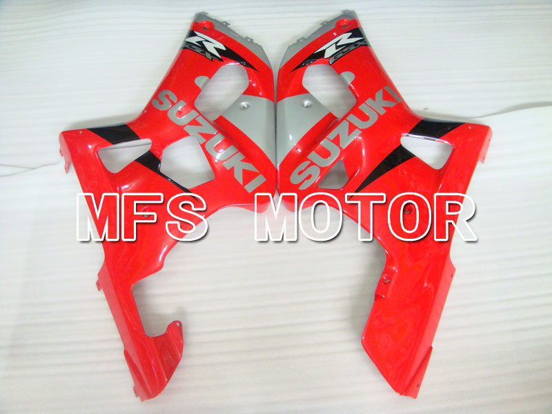 Suzuki GSXR600 2001-2003 Injection ABS Fairing - Factory Style - Black Silver Red - MFS2123 - Fairings Kit
