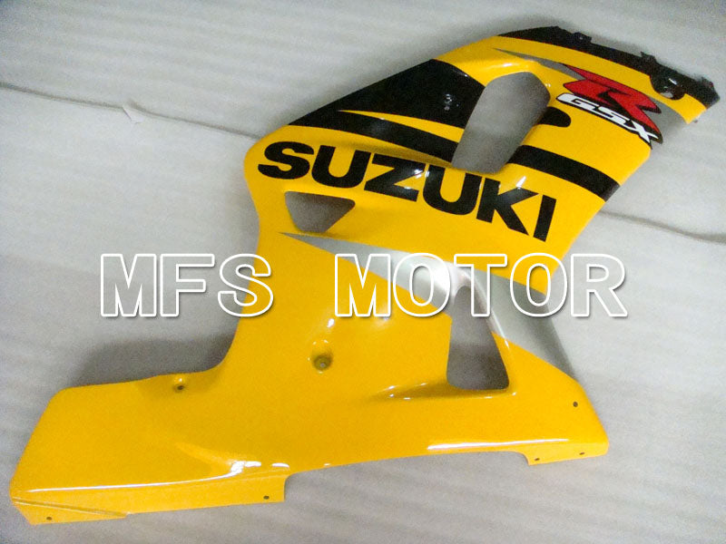 Suzuki GSXR750 2000-2003 Injection ABS Fairing - Factory Style - Black Yellow - MFS6951 - Fairings Kit