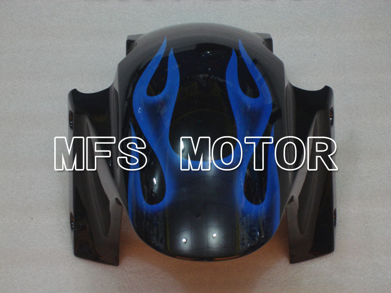 Honda CBR600RR 2003-2004 ABS Injection Fairing - Flame - Black Blue - MFS2130 - Fairings Kit
