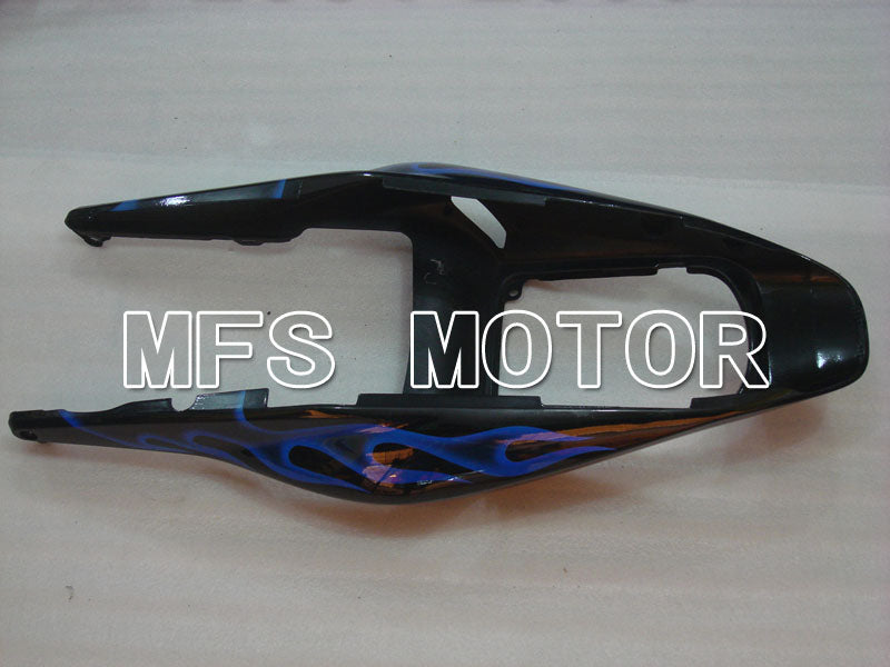 Honda CBR600RR 2003-2004 ABS Injection Fairing - Flame - Black Blue - MFS2130 - Fairings Kit