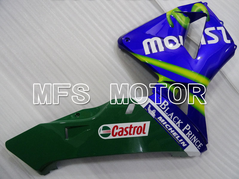 Honda CBR600RR 2003-2004 ABS Injection Fairing - Castrol - Green Blue - MFS2133 - Fairings Kit