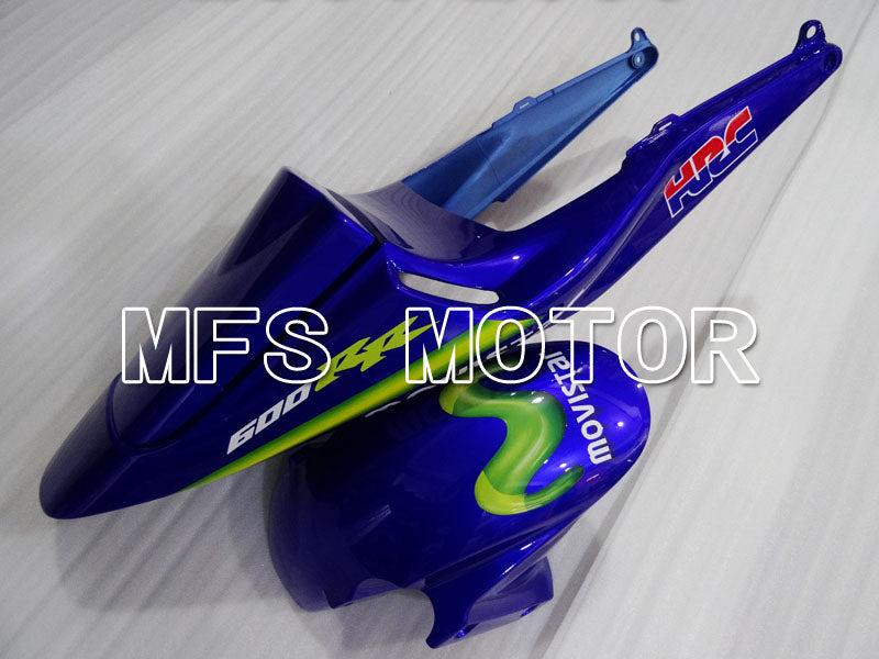 Honda CBR600RR 2003-2004 ABS Injection Fairing - Castrol - Green Blue - MFS2133 - Fairings Kit