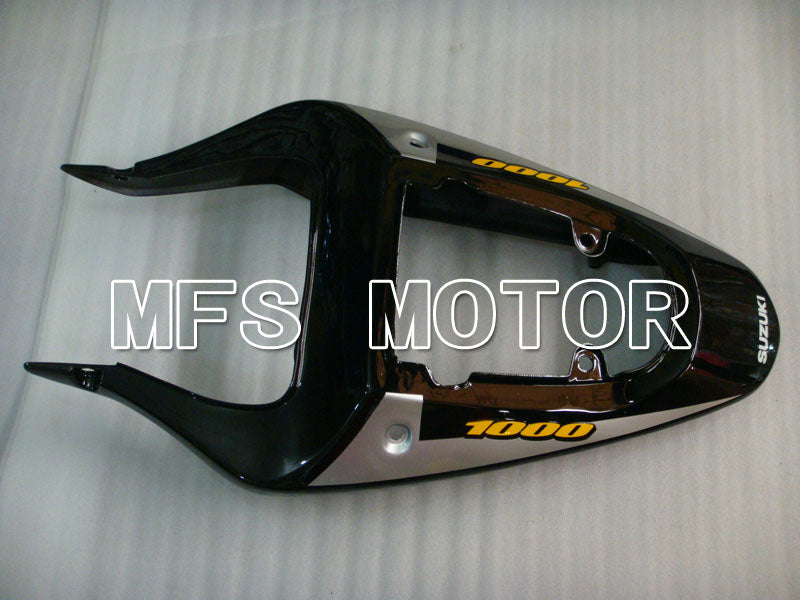 Suzuki GSXR750 2000-2003 Injection ABS Fairing - Factory Style - Black Silver - MFS6952 - Fairings Kit