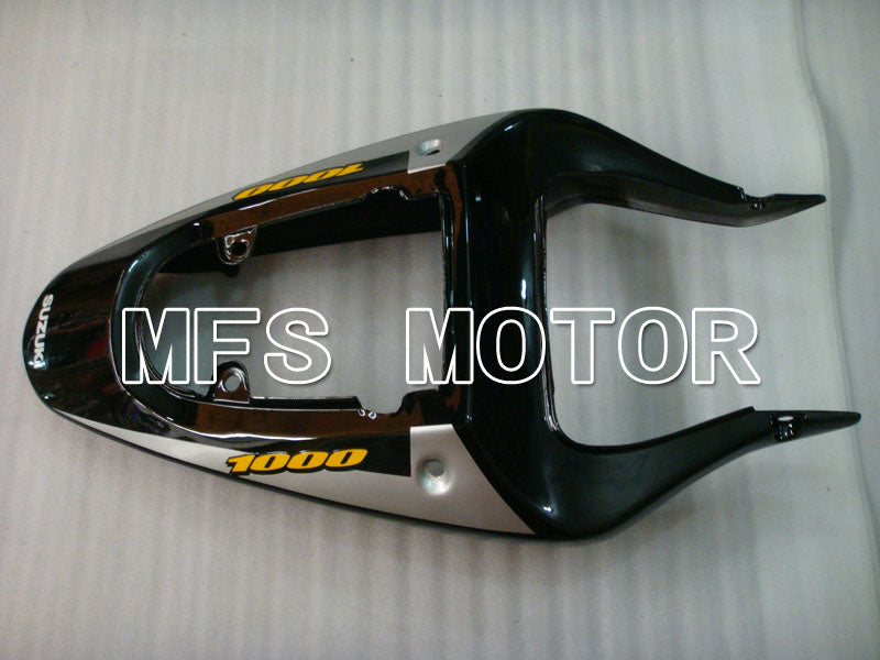Suzuki GSXR750 2000-2003 Injection ABS Fairing - Factory Style - Black Silver - MFS6952 - Fairings Kit