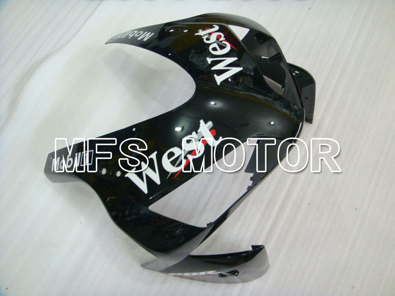 Honda CBR600RR 2003-2004 ABS Injection Fairing - West - White Black - MFS2140 - Fairings Kit