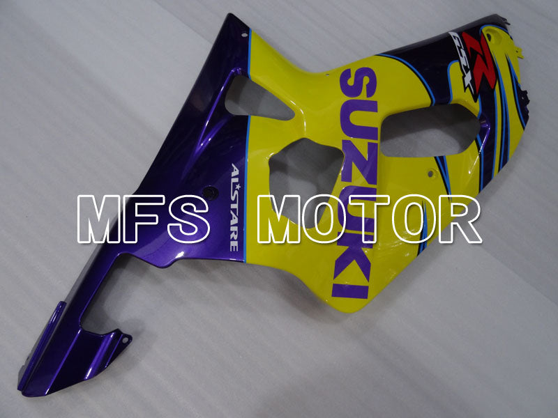 Suzuki GSXR750 2000-2003 Injection ABS Fairing - Factory Style - Yellow Purple - MFS6959 - Fairings Kit