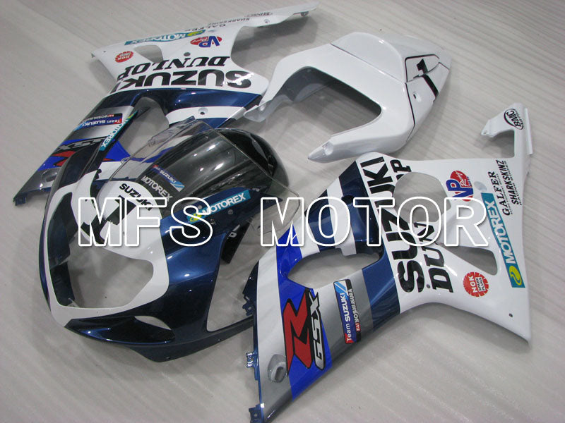 Suzuki GSXR750 2000-2003 Injection ABS Fairing - Factory Style - White Blue - MFS6958 - Fairings Kit