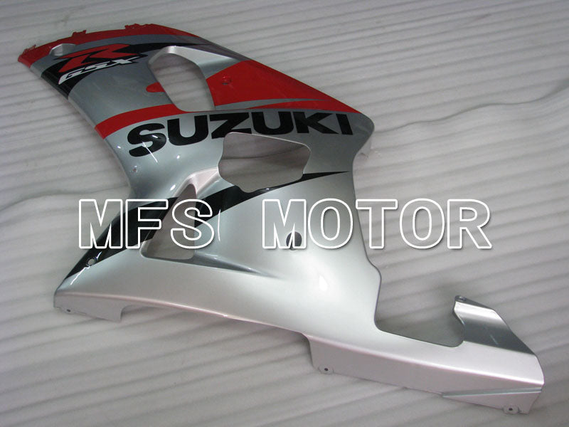 Suzuki GSXR750 2000-2003 Injection ABS Fairing - Factory Style - Black Red Silver - MFS6963 - Fairings Kit