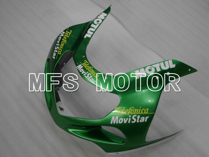 Suzuki GSXR600 2001-2003 Injection ABS Fairing - Movistar - Green - MFS2156 - Fairings Kit
