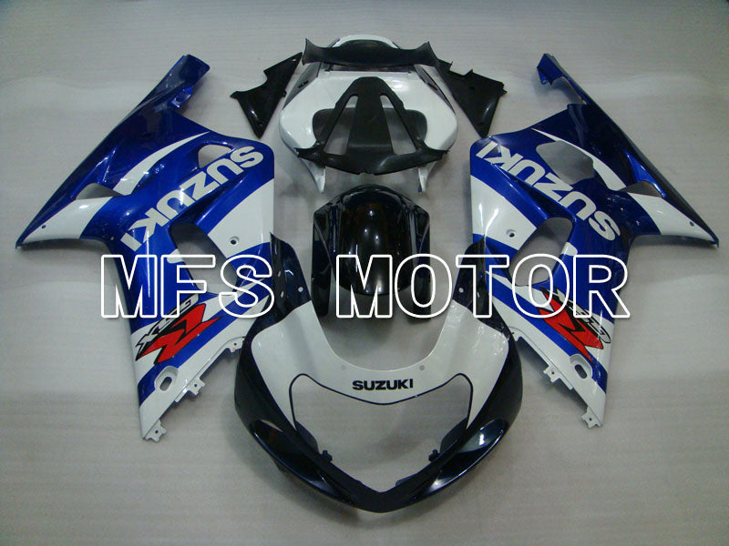 Suzuki GSXR750 2000-2003 Injection ABS Fairing - Factory Style - Black Blue White - MFS6973 - Fairings Kit