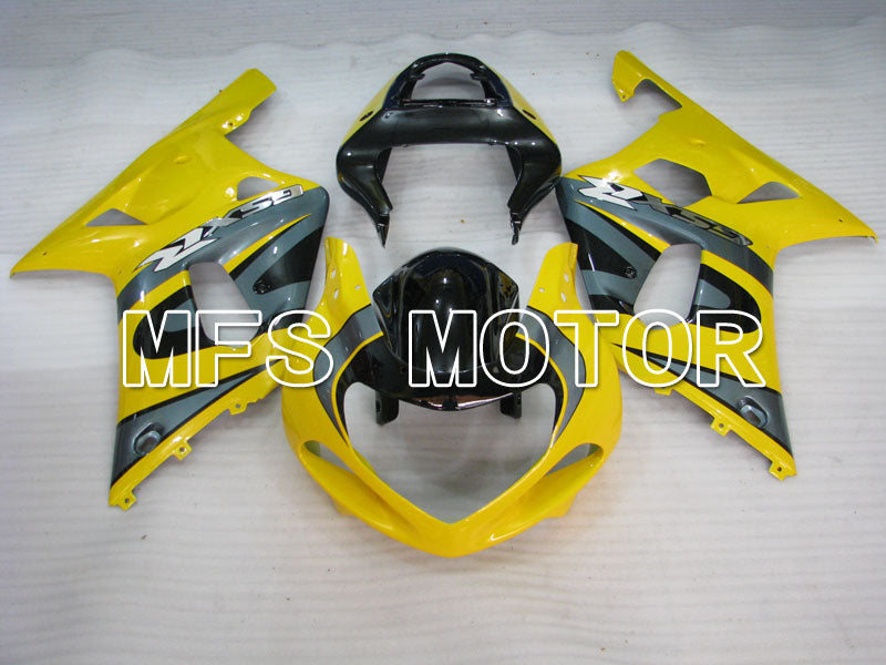Suzuki GSXR750 2000-2003 Injection ABS Fairing - Factory Style - Black Yellow - MFS6979 - Fairings Kit