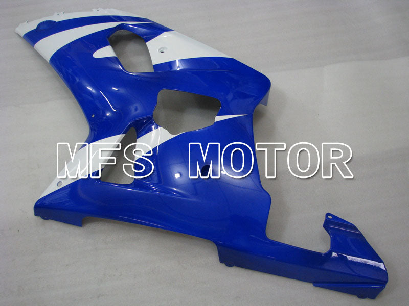 Suzuki GSXR600 2001-2003 Injection ABS Fairing - Factory Style - White Blue - MFS2172 - Fairings Kit
