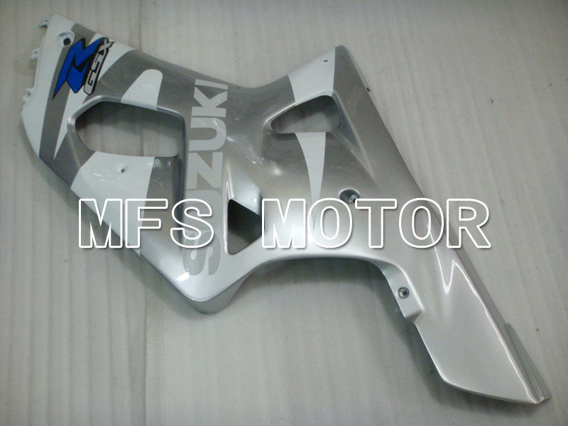 Suzuki GSXR750 2000-2003 Injection ABS Fairing - Factory Style - Black White Silver - MFS6989 - Fairings Kit