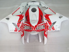 Honda CBR600RR 2005-2006 Injection ABS Fairing - Factory Style - White Red - MFS2185 - Fairings Kit