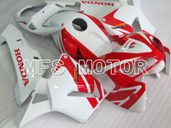 Honda CBR600RR 2005-2006 Injection ABS Fairing - Factory Style - White Red - MFS2185 - Fairings Kit