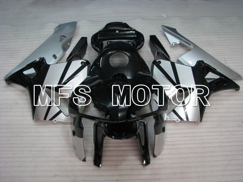 Honda CBR600RR 2005-2006 Injection ABS Fairing - Factory Style - Black Silver - MFS2187 - Fairings Kit