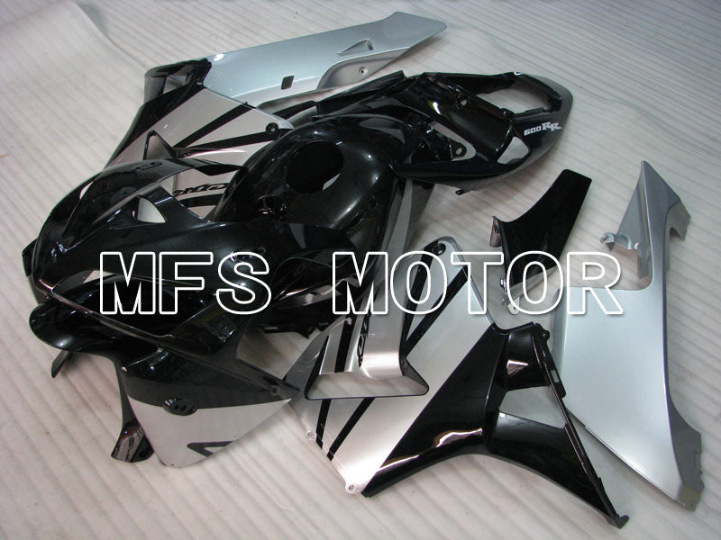 Honda CBR600RR 2005-2006 Injection ABS Fairing - Factory Style - Black Silver - MFS2187 - Fairings Kit