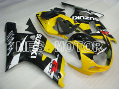 Suzuki GSXR750 2000-2003 Injection ABS Fairing - Factory Style - Black Yellow - MFS6991 - Fairings Kit