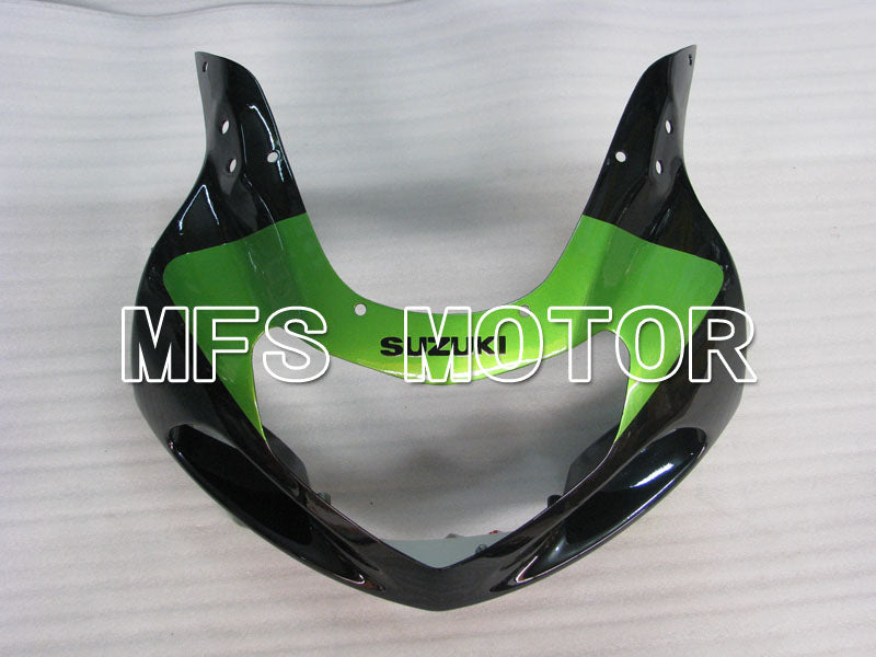 Suzuki GSXR750 2000-2003 Injection ABS Fairing - Factory Style - Black Green - MFS6993 - Fairings Kit