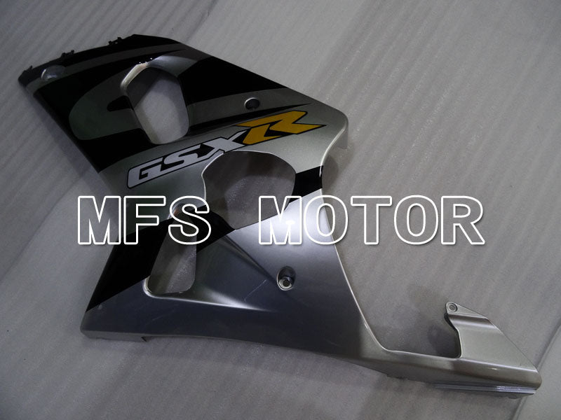 Suzuki GSXR600 2001-2003 Injection ABS Fairing - Factory Style - Black Silver - MFS2196 - Fairings Kit