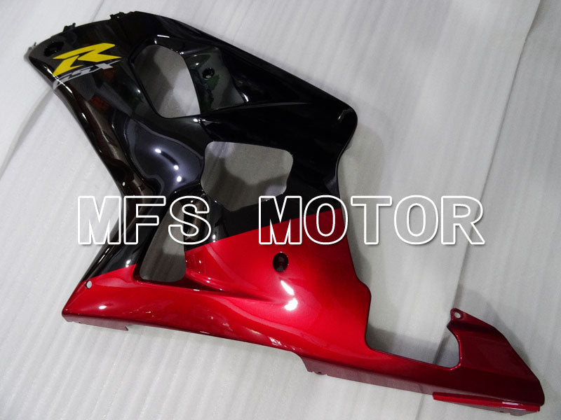 Suzuki GSXR600 2001-2003 Injection ABS Fairing - Jordan - Black Red - MFS2197 - Fairings Kit