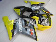 Suzuki GSXR750 2000-2003 Injection ABS Fairing - Factory Style - Gray Yellow - MFS7001 - Fairings Kit