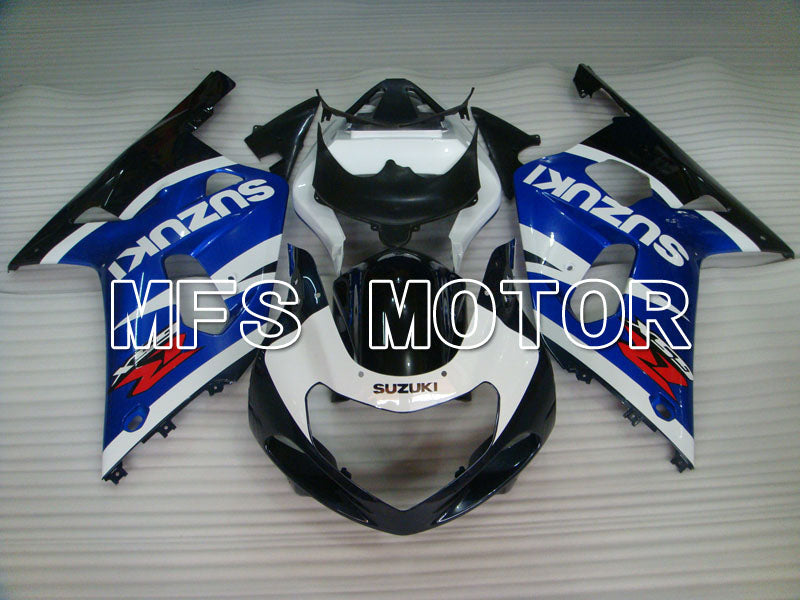 Suzuki GSXR750 2000-2003 Injection ABS Fairing - Factory Style - Black Wihte Blue - MFS7005 - Fairings Kit