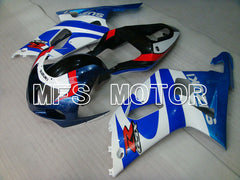 Suzuki GSXR750 2000-2003 Injection ABS Fairing - Factory Style - White Blue - MFS7004 - Fairings Kit