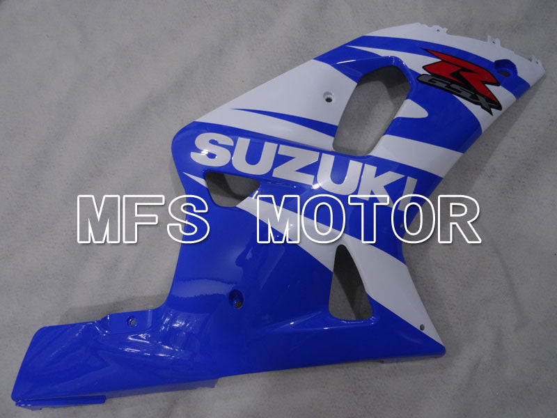 Suzuki GSXR750 2000-2003 Injection ABS Fairing - Factory Style - Black Wihte Blue - MFS7007 - Fairings Kit