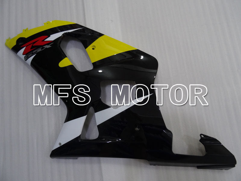 Suzuki GSXR600 2001-2003 Injection ABS Fairing - Factory Style - Black Yellow - MFS2214 - Fairings Kit