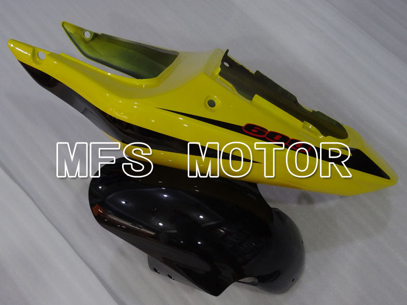 Suzuki GSXR600 2001-2003 Injection ABS Fairing - Factory Style - Black Yellow - MFS2214 - Fairings Kit