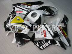 Honda CBR600RR 2005-2006 Injection ABS Fairing - HRC - White Black Yellow - MFS2215 - Fairings Kit