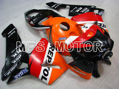 Honda CBR600RR 2005-2006 Injection ABS Fairing - Repsol - Red Orange Black - MFS2226 - Fairings Kit