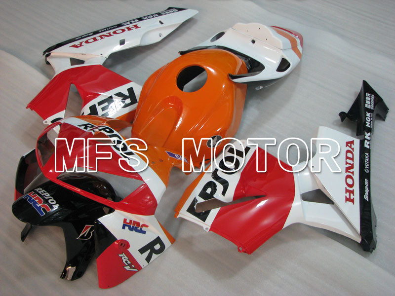 Honda CBR600RR 2005-2006 Injection ABS Fairing - Repsol - Red White Orange - MFS2231 - Fairings Kit