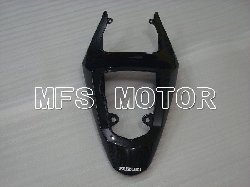 Suzuki GSXR600 GSXR750 2004-2005 Injection ABS Fairing - Flame - Black Red - MFS2237 - Fairings Kit