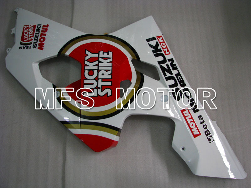 Suzuki GSXR600 GSXR750 2004-2005 Injection ABS Fairing - Luky Strike - White Red - MFS2246 - Fairings Kit