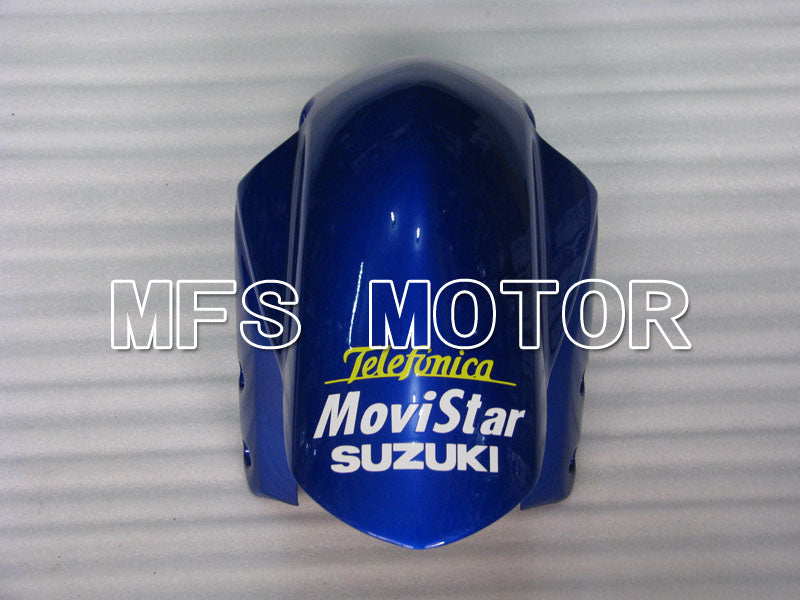Suzuki GSXR600 GSXR750 2004-2005 Injection ABS Fairing - Movistar - Blue Yellow - MFS2248 - Fairings Kit