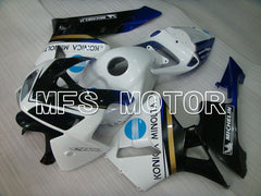 Honda CBR600RR 2005-2006 Injection ABS Fairing - Konica Minolta - Black White Blue - MFS2253 - Fairings Kit