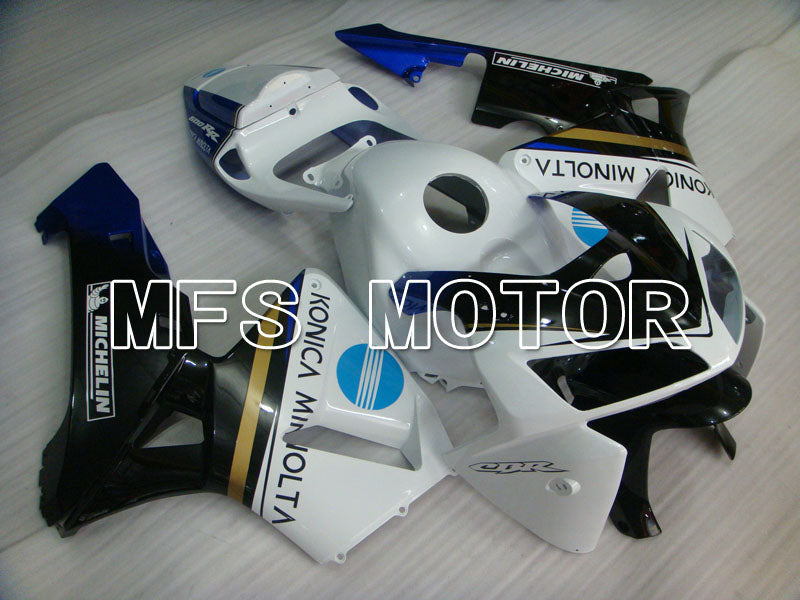 Honda CBR600RR 2005-2006 Injection ABS Fairing - Konica Minolta - Black White Blue - MFS2253 - Fairings Kit