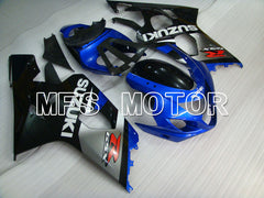 Suzuki GSXR600 GSXR750 2004-2005 Injection ABS Fairing - Factory Style - Black Blue - MFS2269 - Fairings Kit