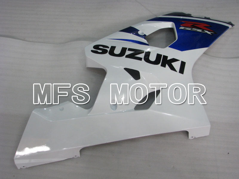 Suzuki GSXR600 GSXR750 2004-2005 Injection ABS Fairing - Factory Style - Blue White - MFS2281 - Fairings Kit