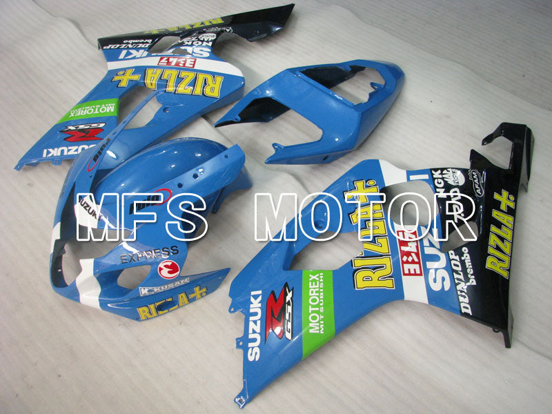 Suzuki GSXR600 GSXR750 2004-2005 Injection ABS Fairing - Rizla+ - Blue - MFS2283 - Fairings Kit