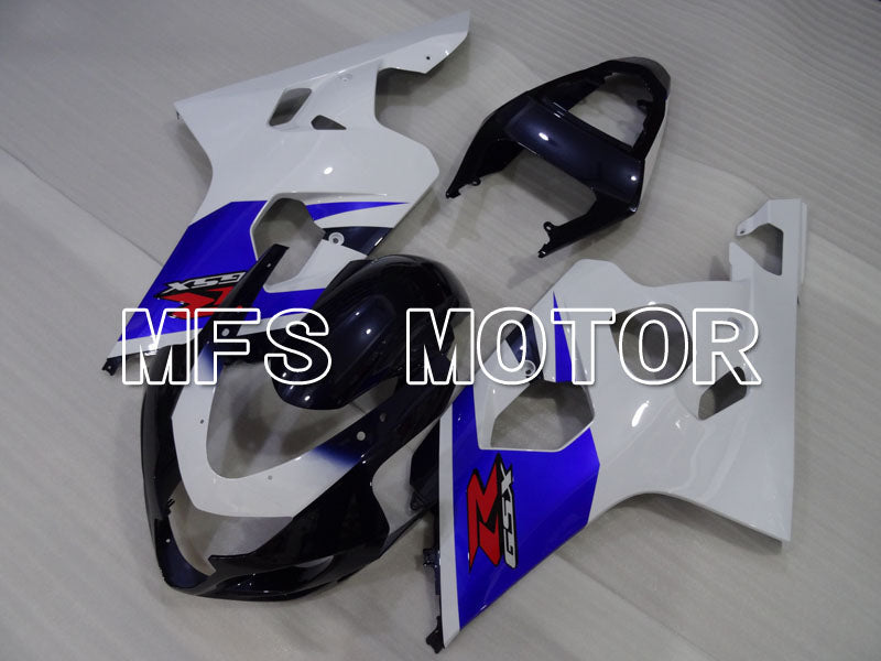 Suzuki GSXR600 GSXR750 2004-2005 Injection ABS Fairing - Factory Style - Blue White - MFS2287 - Fairings Kit