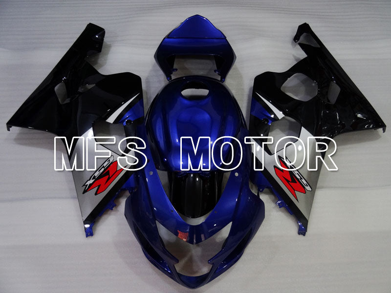 Suzuki GSXR600 GSXR750 2004-2005 Injection ABS Fairing - Factory Style - Black Blue - MFS2300 - Fairings Kit